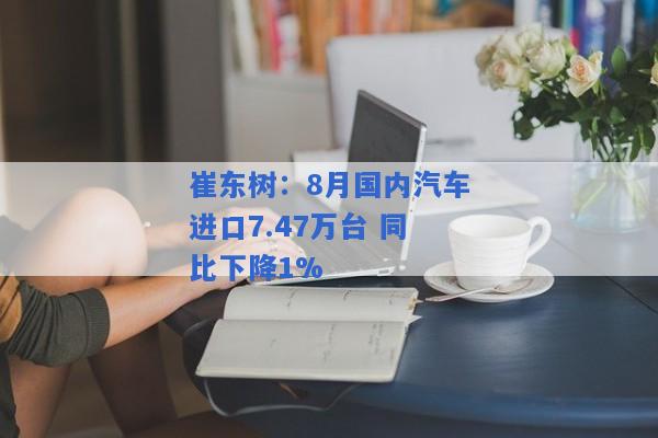 崔东树：8月国内汽车进口7.47万台 同比下降1%