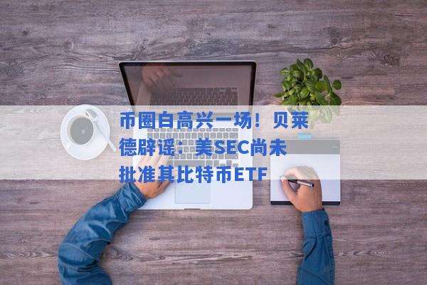 币圈白高兴一场！贝莱德辟谣：美SEC尚未批准其比特币ETF