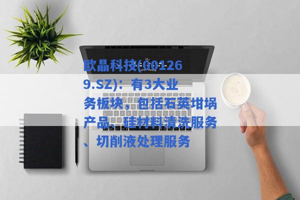 欧晶科技(001269.SZ)：有3大业务板块，包括石英坩埚产品、硅材料清洗服务、切削液处理服务