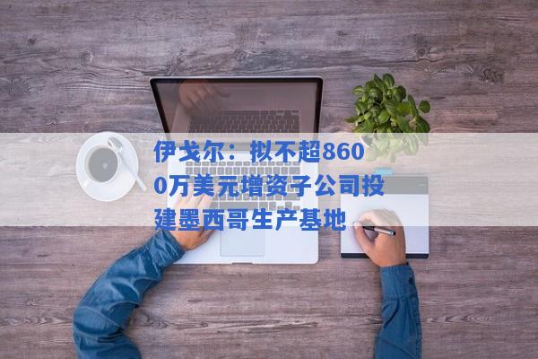 伊戈尔：拟不超8600万美元增资子公司投建墨西哥生产基地