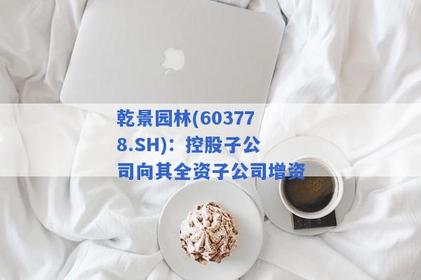 乾景园林(603778.SH)：控股子公司向其全资子公司增资