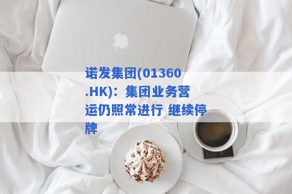 诺发集团(01360.HK)：集团业务营运仍照常进行 继续停牌