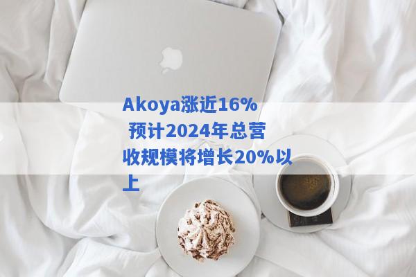 Akoya涨近16% 预计2024年总营收规模将增长20%以上