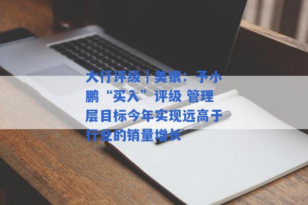 大行评级｜美银：予小鹏“买入”评级 管理层目标今年实现远高于行业的销量增长