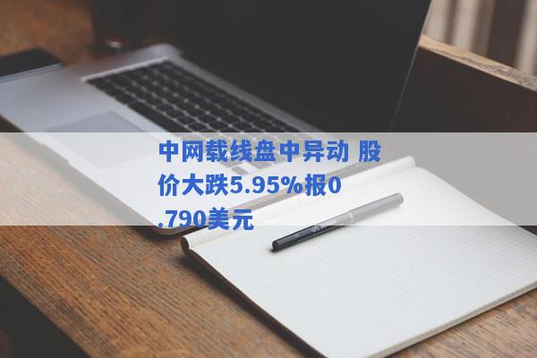 中网载线盘中异动 股价大跌5.95%报0.790美元