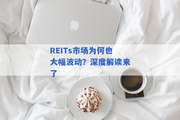 REITs市场为何也大幅波动？深度解读来了