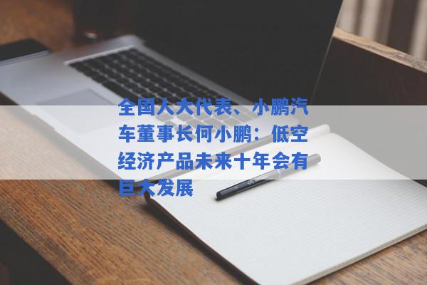 全国人大代表、小鹏汽车董事长何小鹏：低空经济产品未来十年会有巨大发展