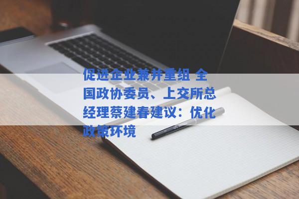 促进企业兼并重组 全国政协委员、上交所总经理蔡建春建议：优化政策环境