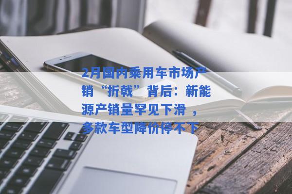 2月国内乘用车市场产销“折戟”背后：新能源产销量罕见下滑 ，多款车型降价停不下