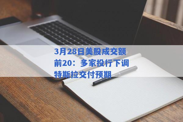 3月28日美股成交额前20：多家投行下调特斯拉交付预期